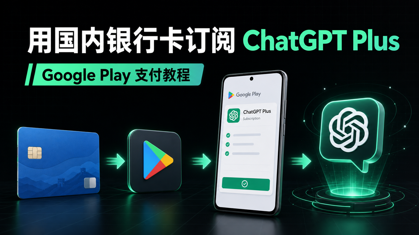 用国内银行卡订阅 ChatGPT Plus
