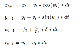 Kinematic model