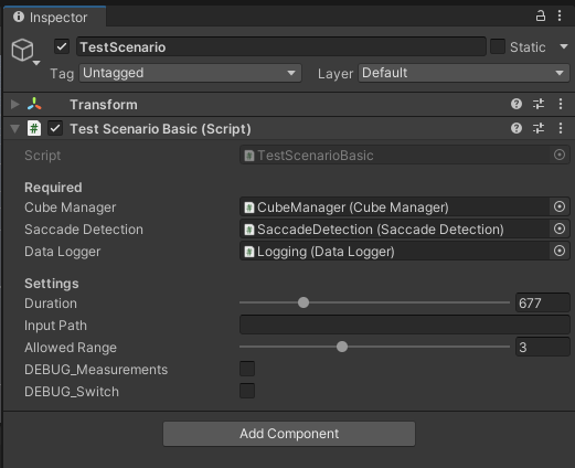 TestScenario