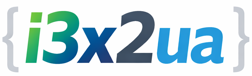 i3x2ua Logo