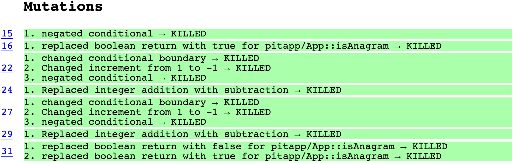 Mutations from the Second Round of Coverage