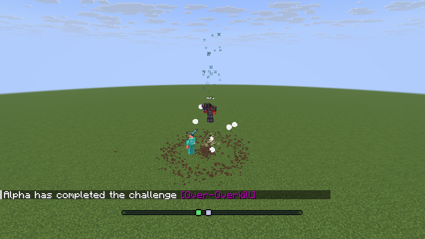 A mace bot smashing a sword bot