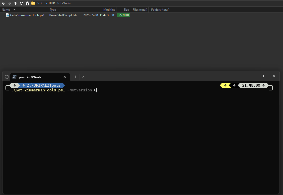 Downloading EZ Tools