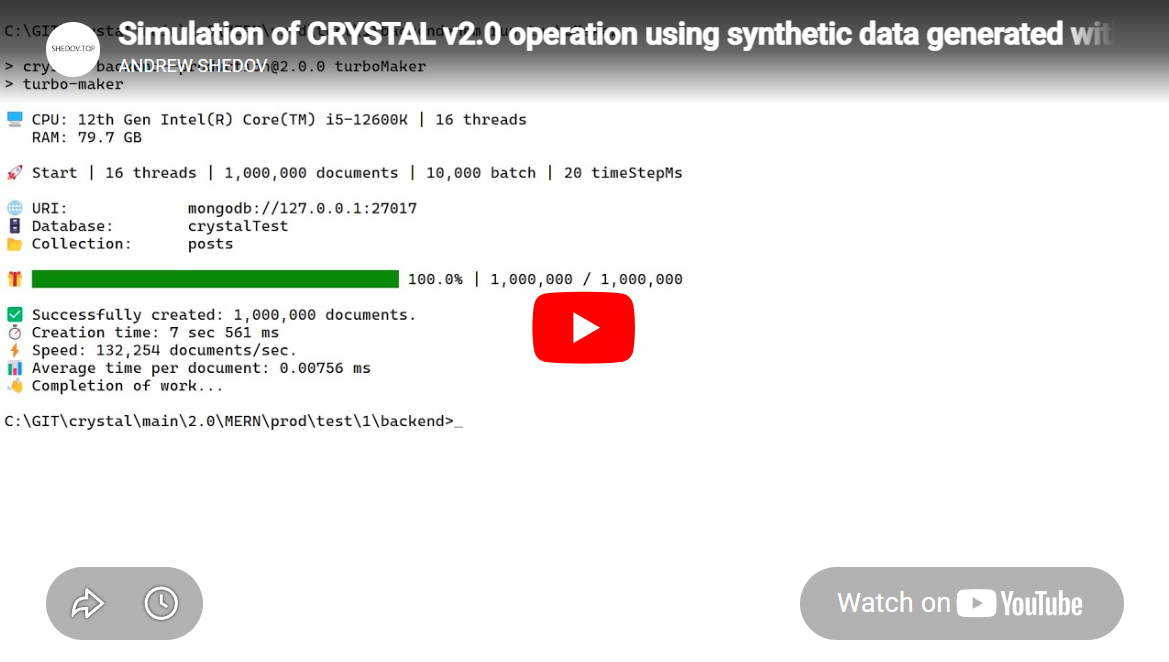 CRYSTAL v1.0 features
