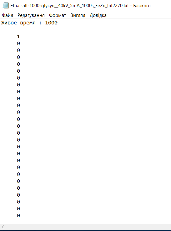 ElvaX exported file format