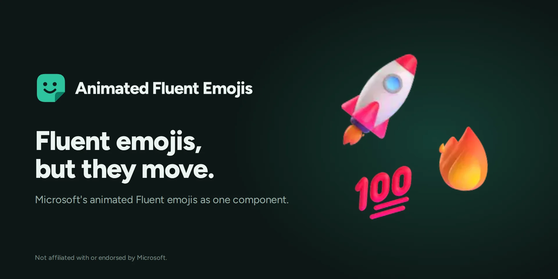 Animated Fluent Emojis