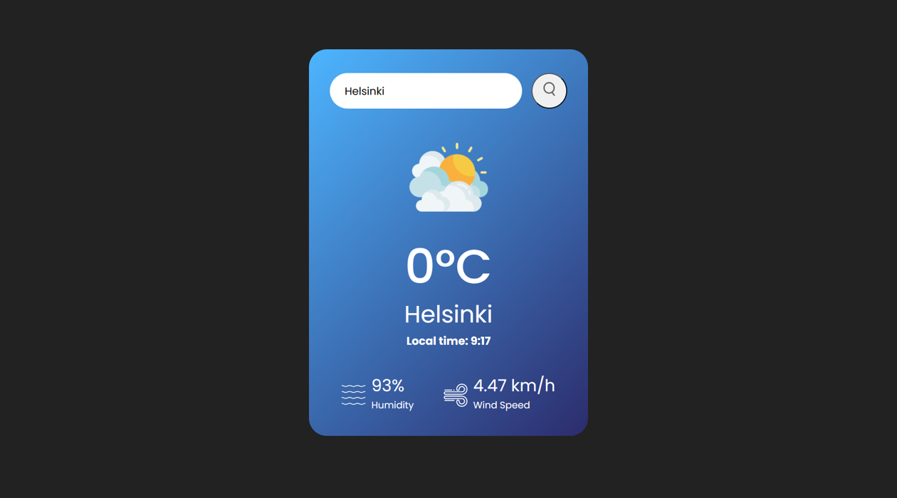 Weather App Screenshot