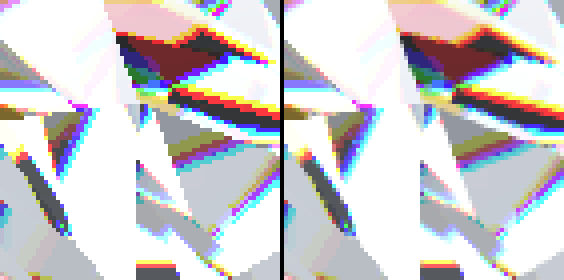 Antialiasing result