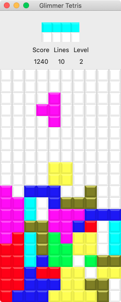 Tetris with Score Board