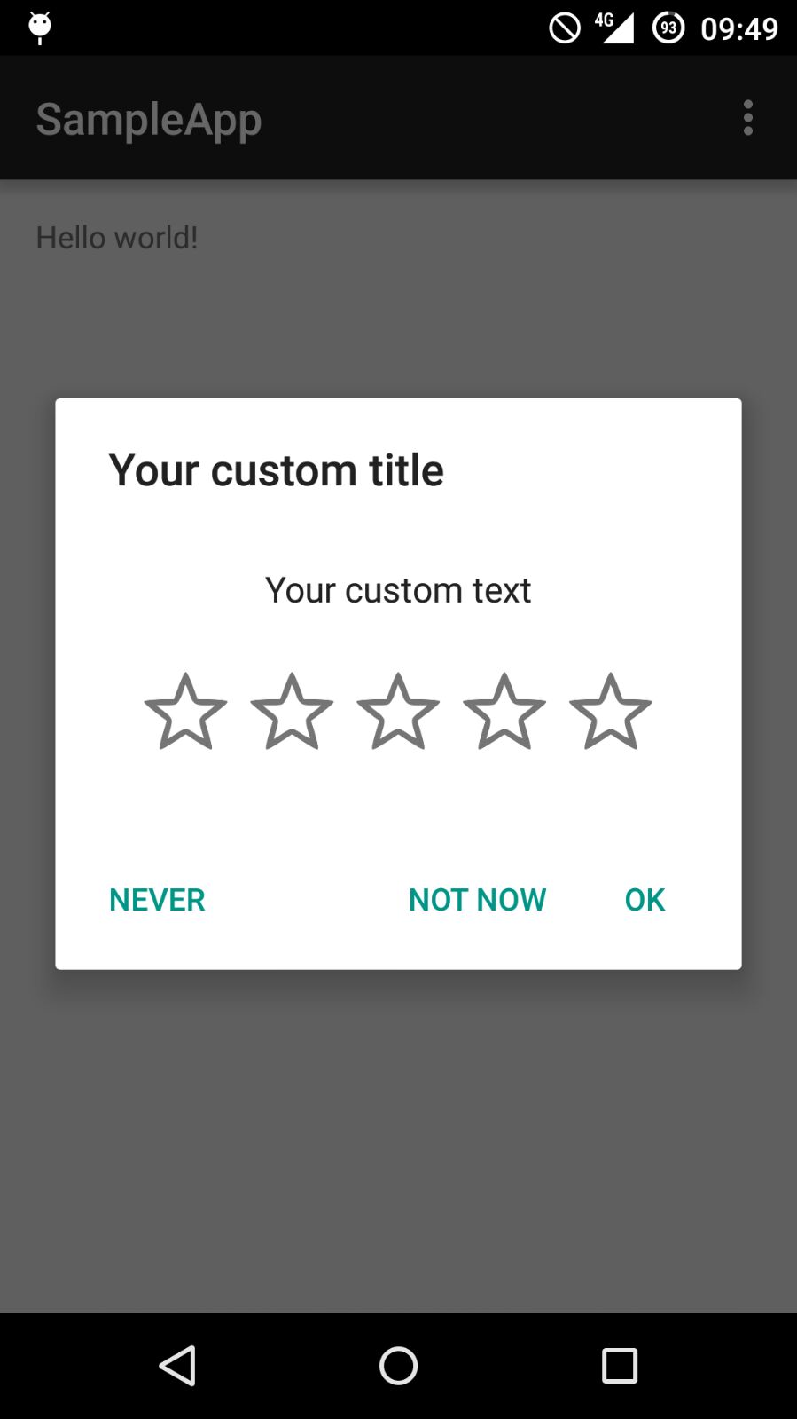 xamarin android alert dialog maker