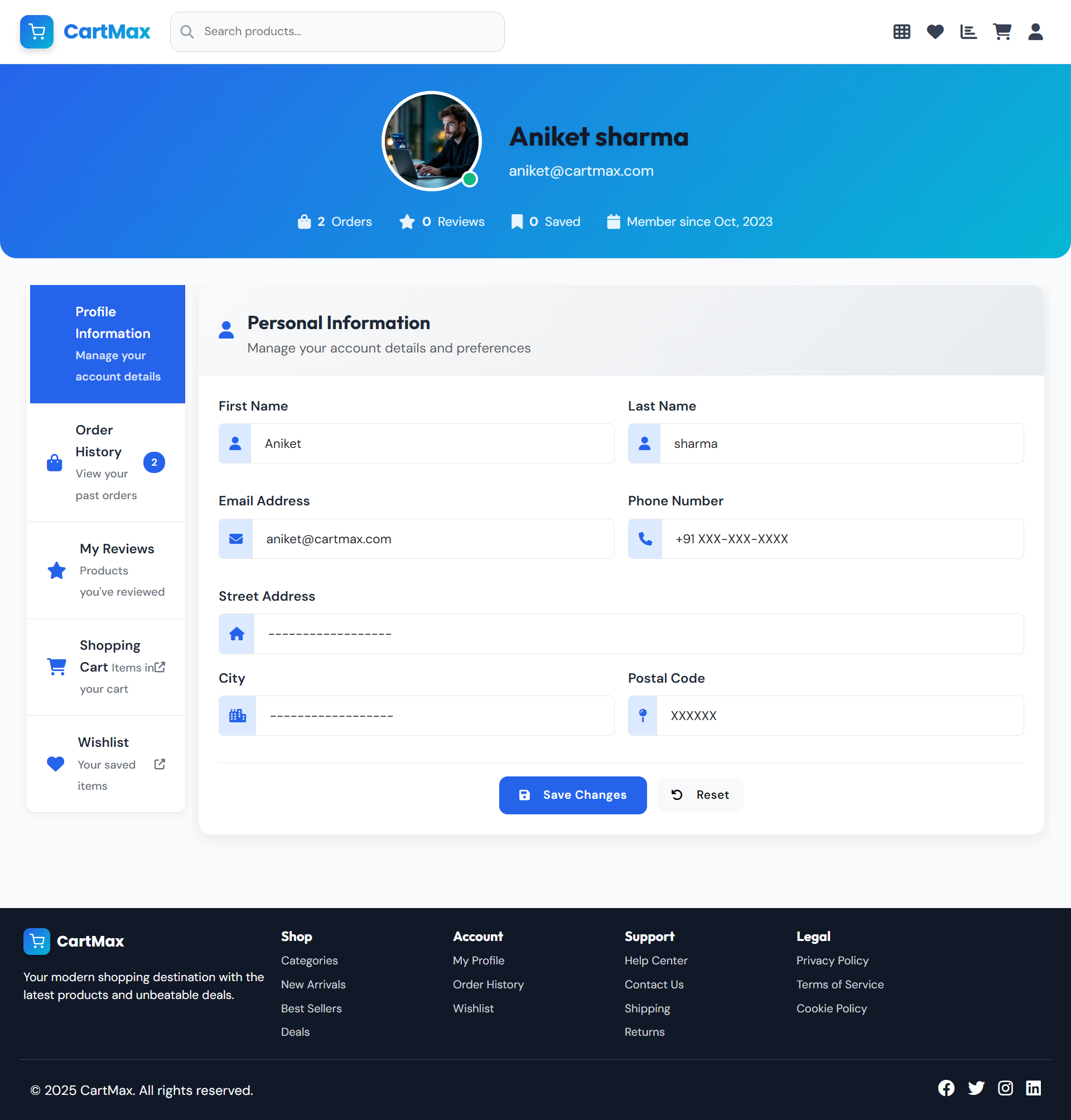User Profile