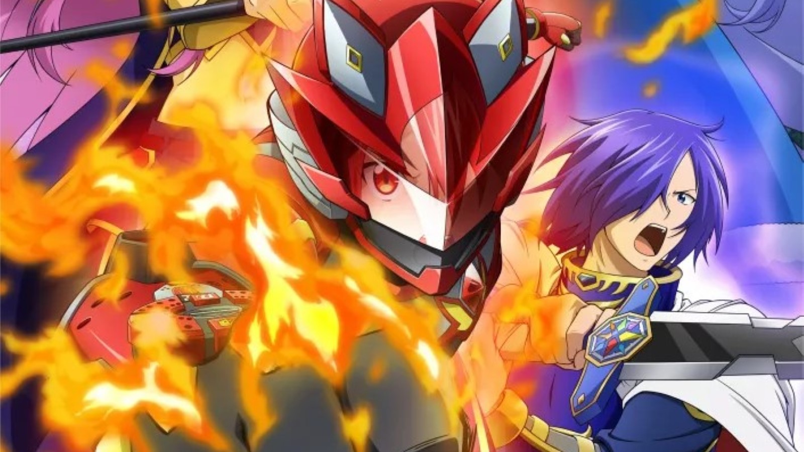 Sentai Red Isekai de Boukensha ni Naru