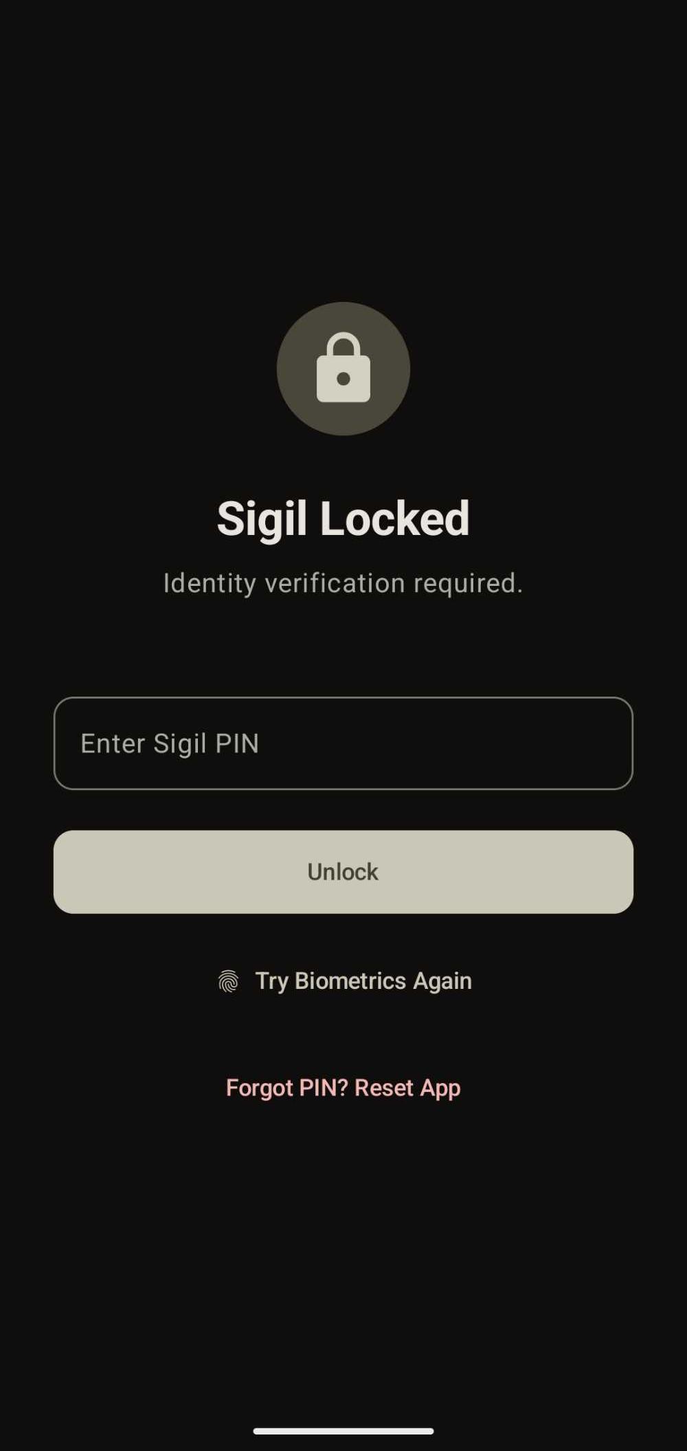 Screenshot 2 of Sigil — opens full size