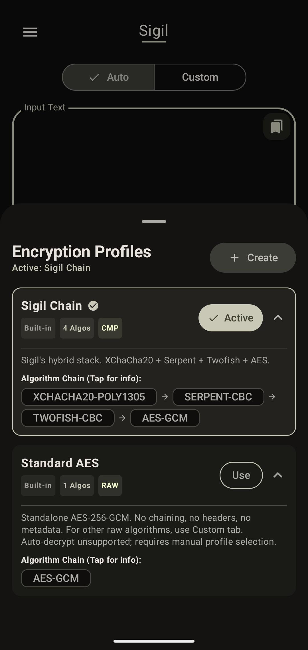 Screenshot 4 of Sigil — opens full size