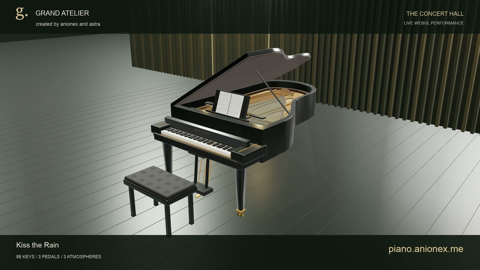 Grand Atelier:可以弹奏的三维三角钢琴