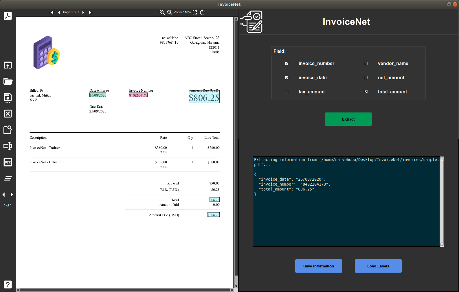 InvoiceNet