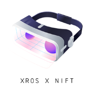 XROS Fellowship x NIFT logo