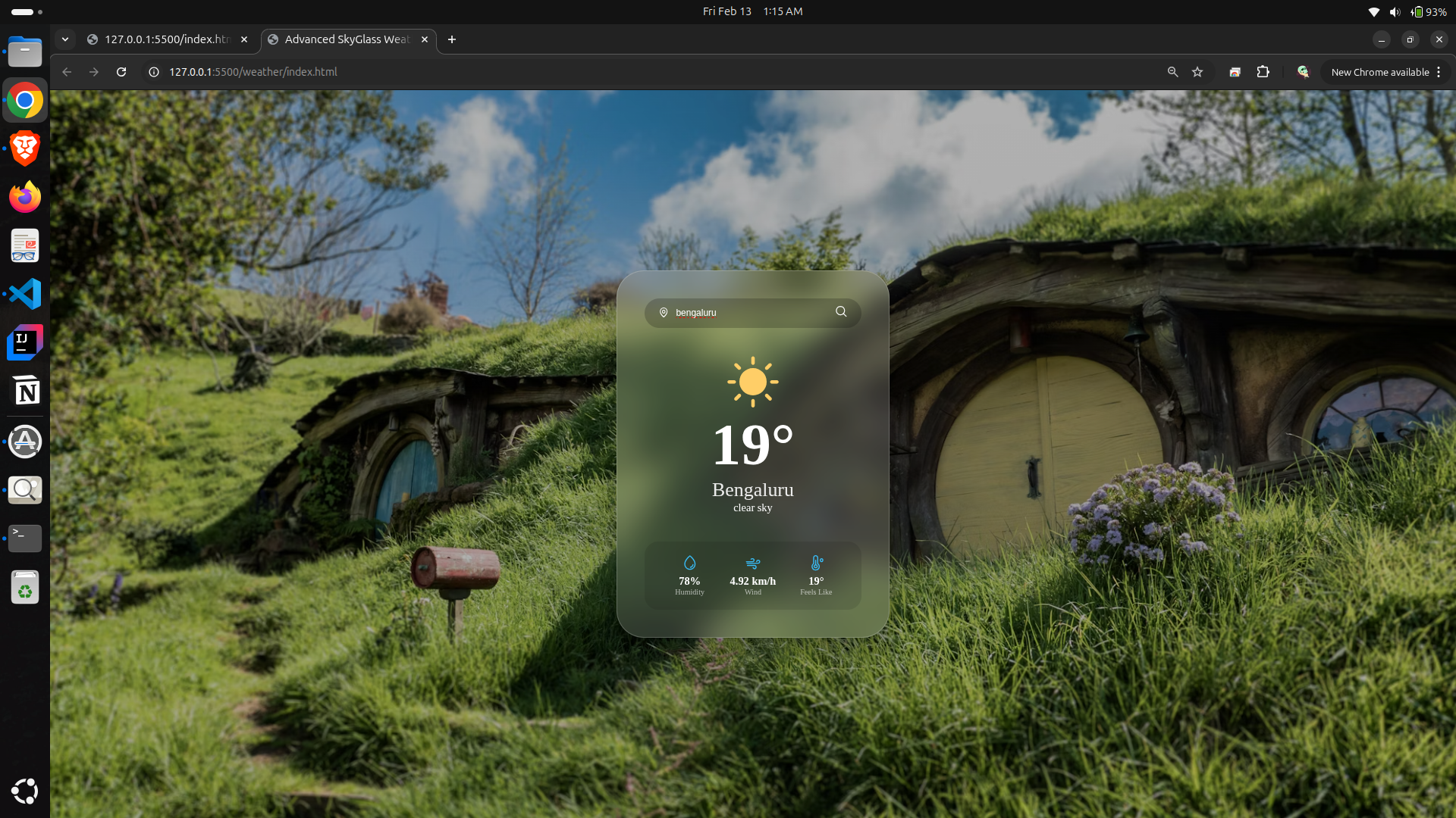 Weather App Screenshot