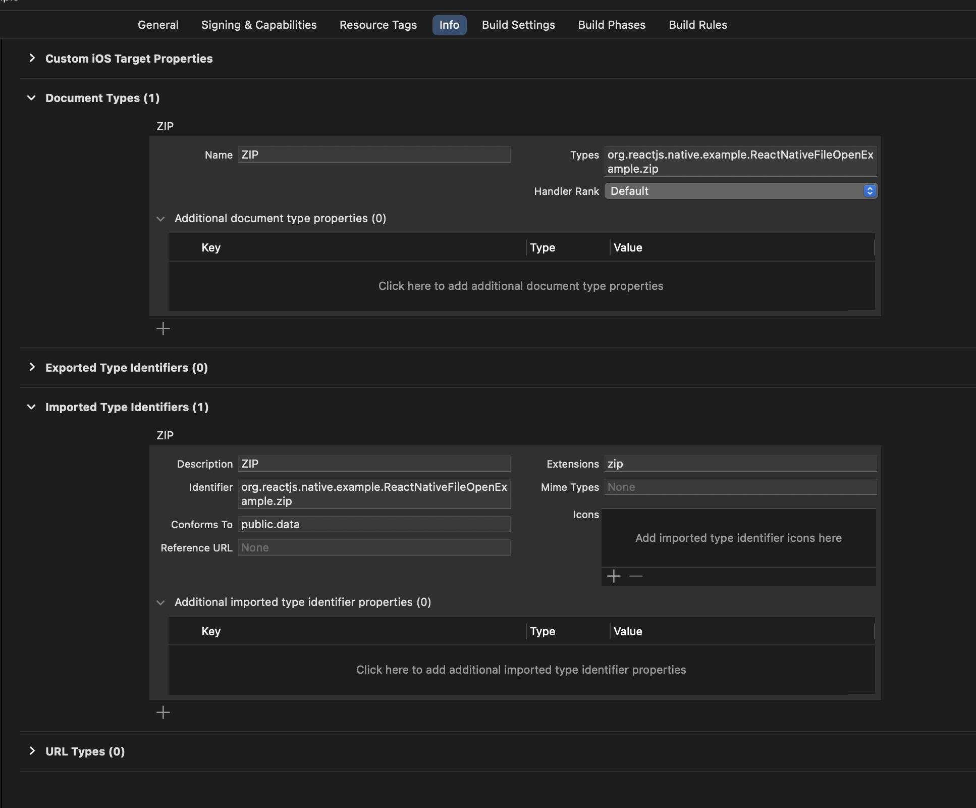 adding_zip_extension_in_project_settings