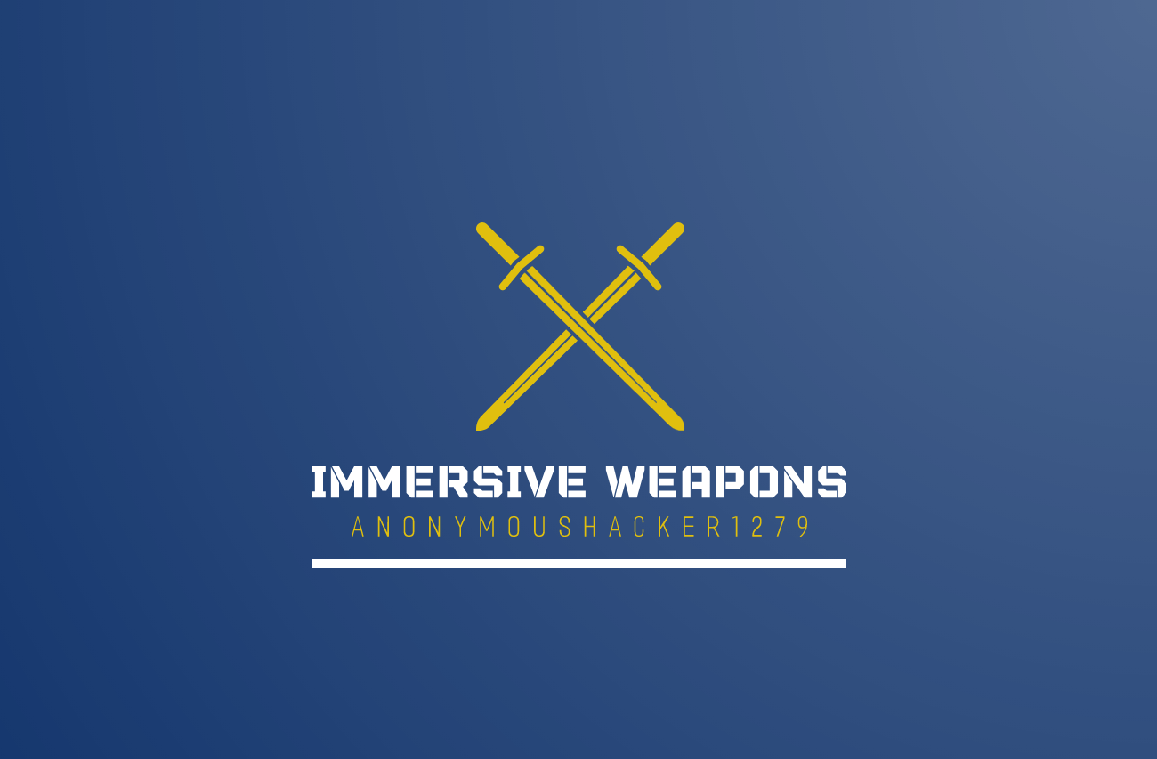 immersive weapons special edition