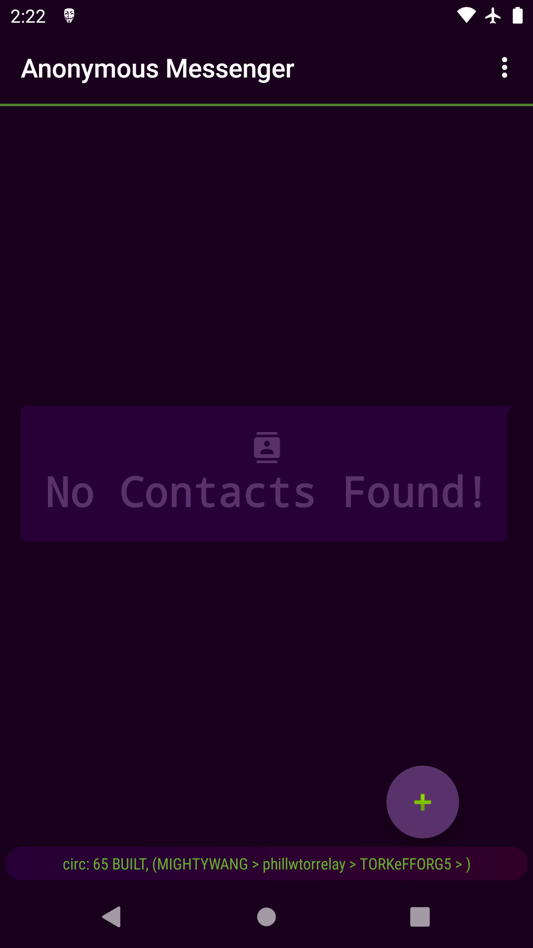 Screenshot 2 of Anonymous Messenger — opens full size