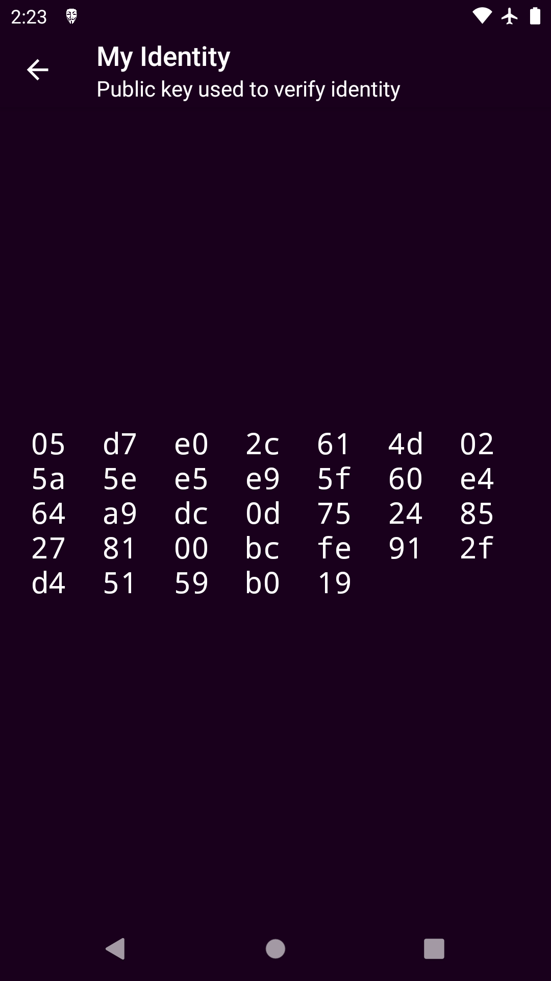 Screenshot 3 of Anonymous Messenger — opens full size
