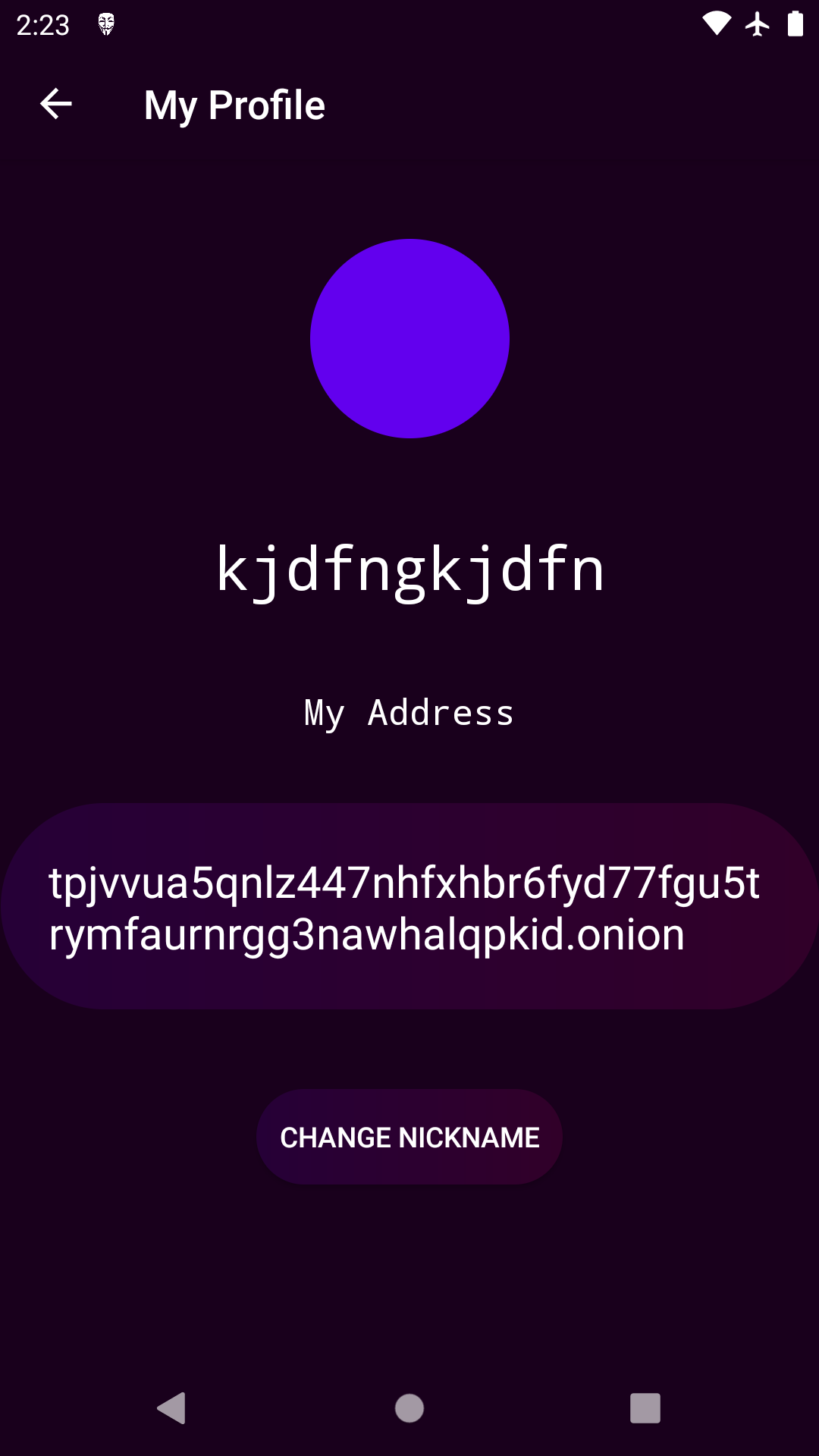 Screenshot 4 of Anonymous Messenger — opens full size