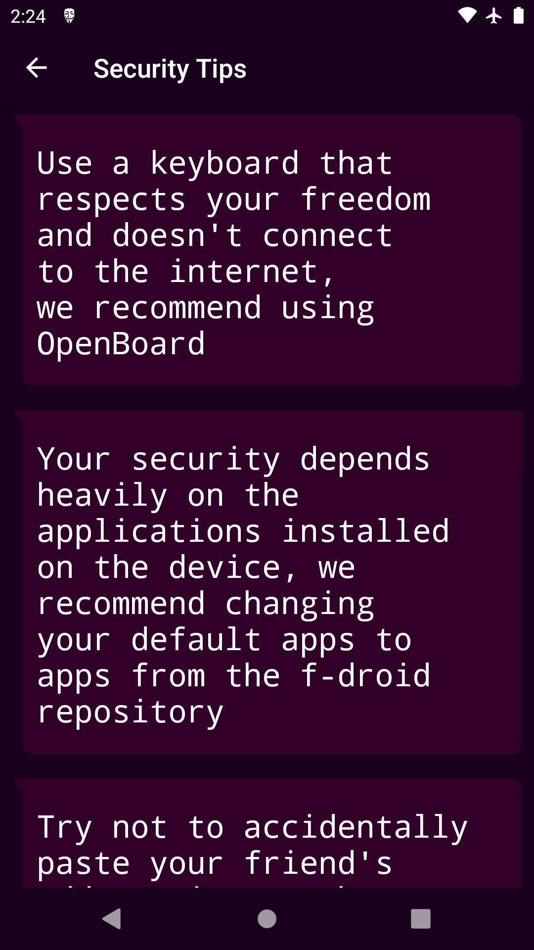 Screenshot 6 of Anonymous Messenger — opens full size