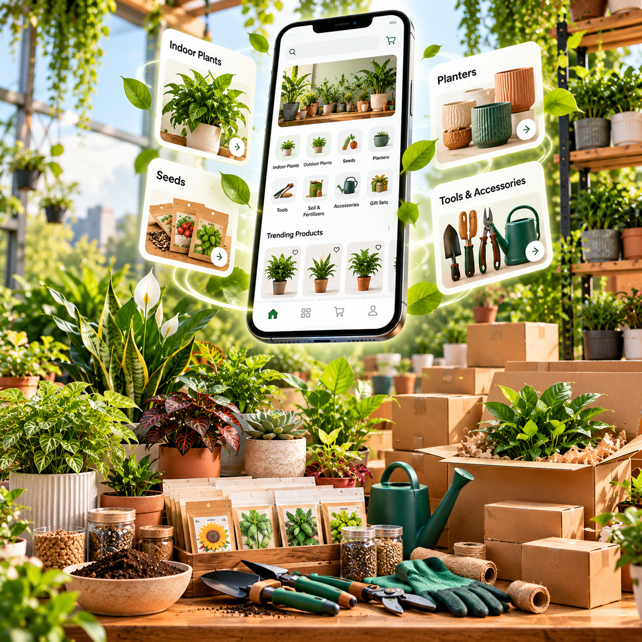 E-Commerce Plant Store