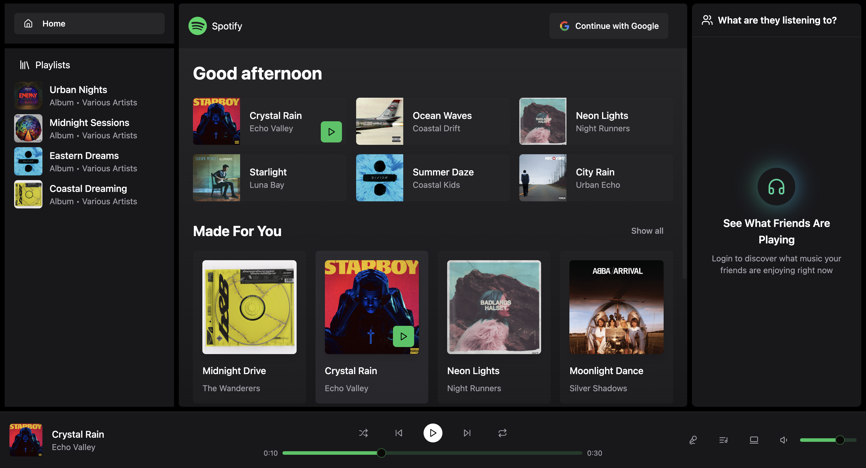 Demo Screenshot