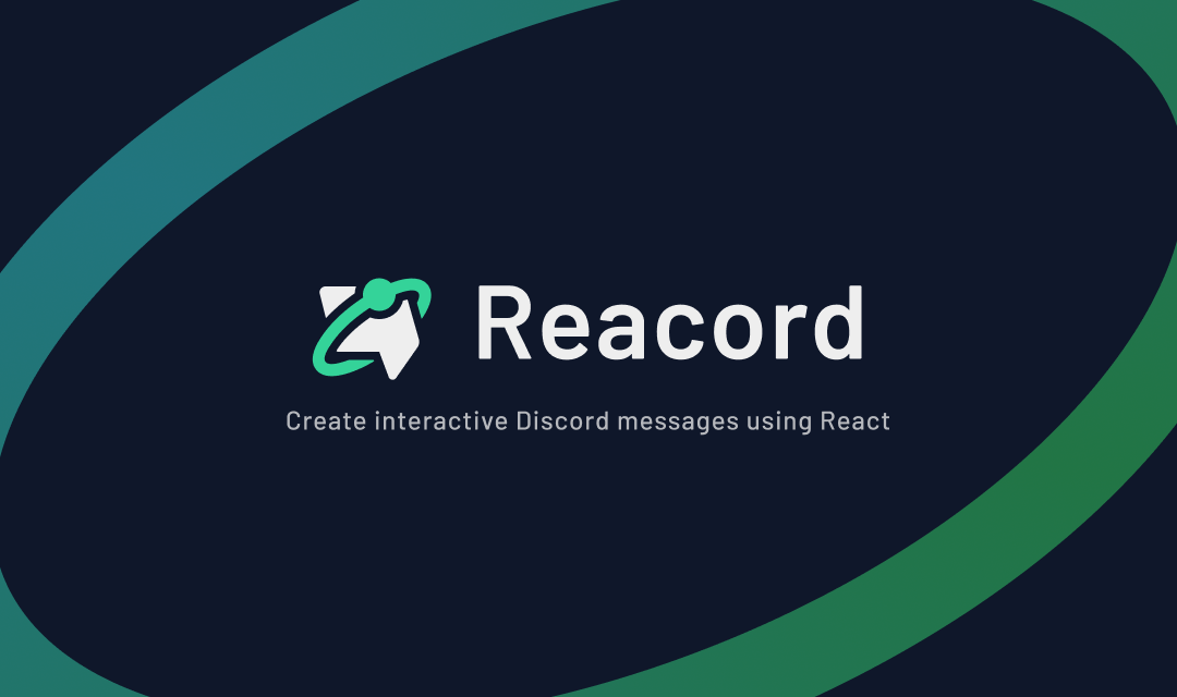 Reacord: Create interactive Discord messages using React