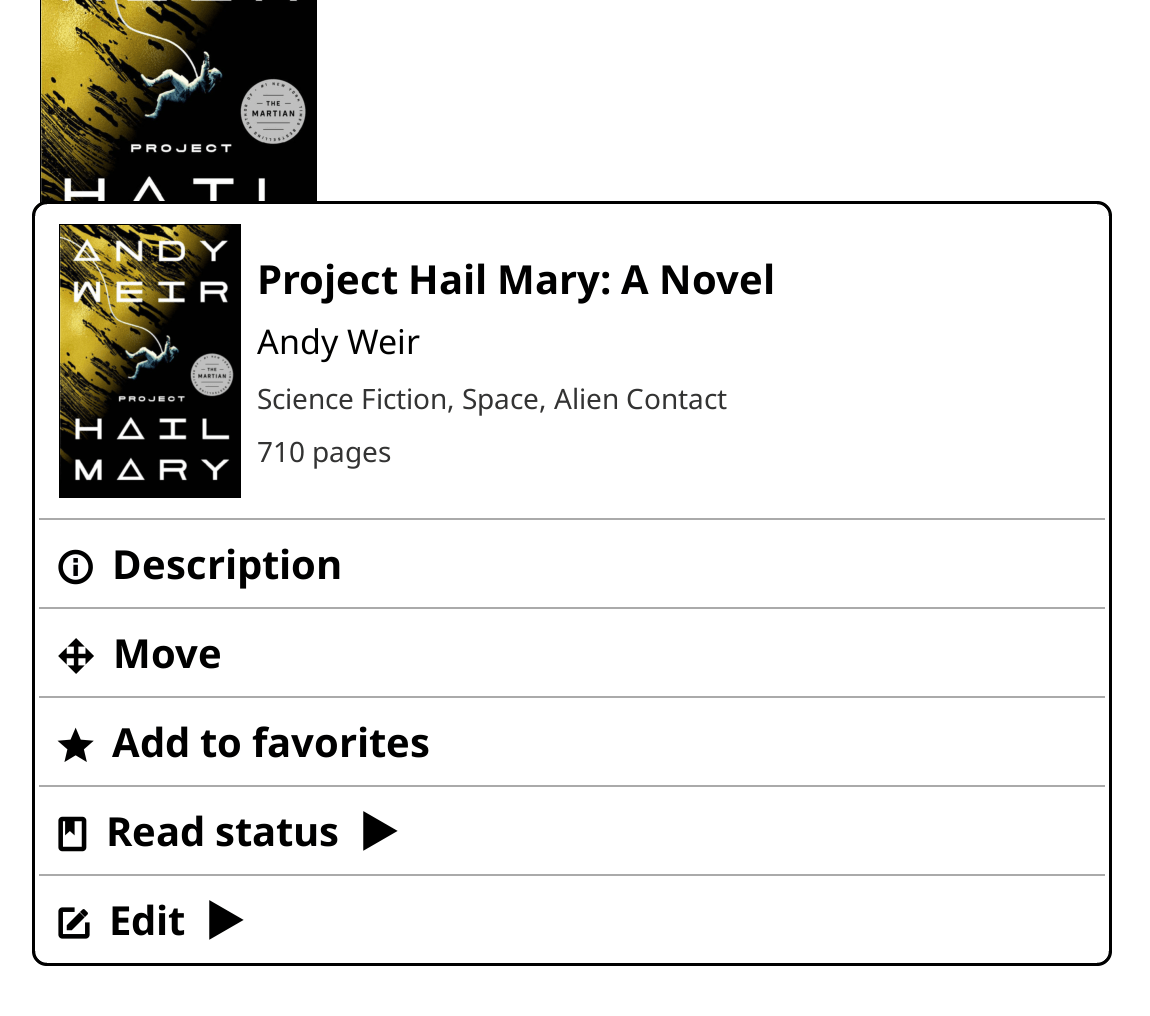 Context Menu