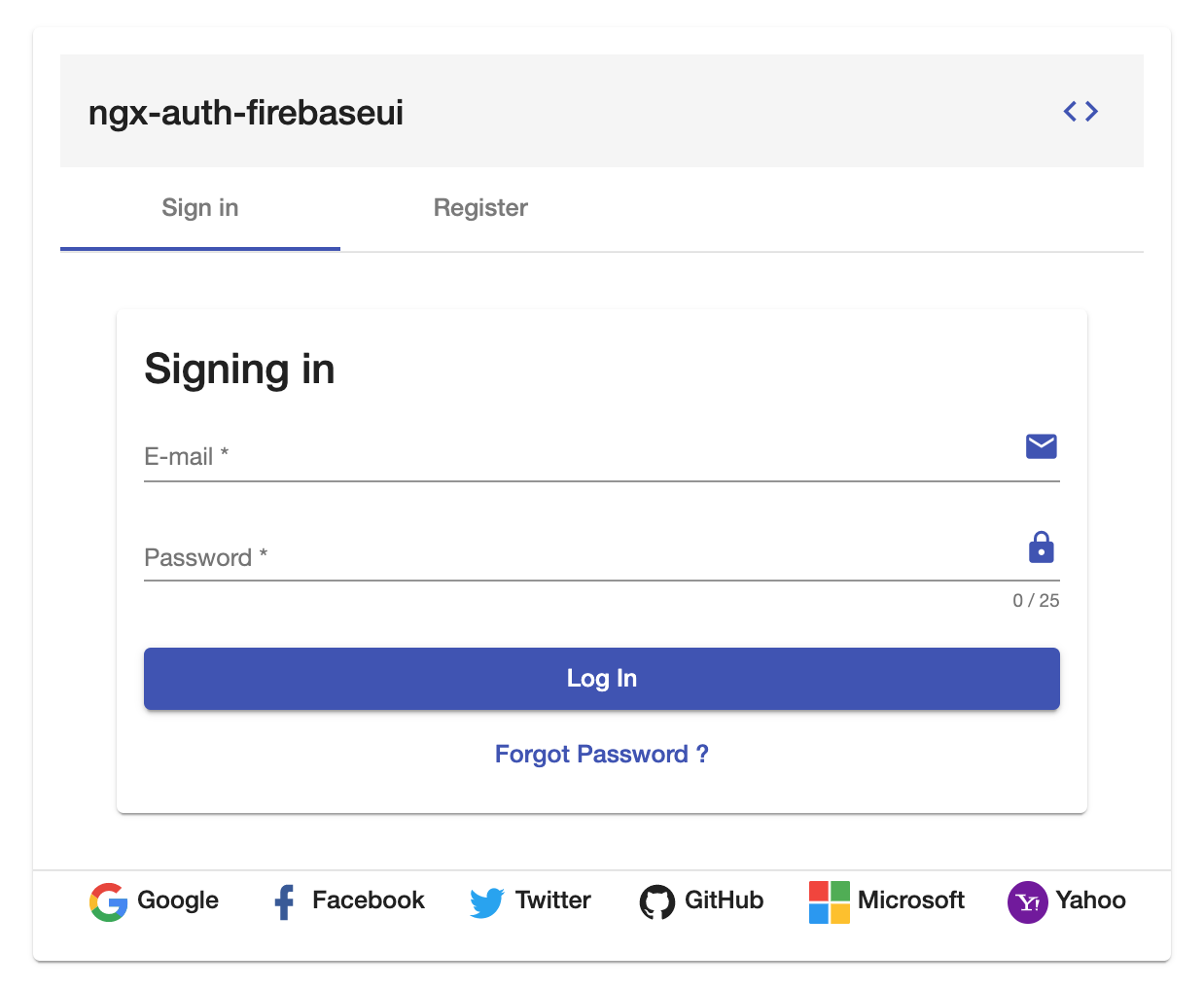 ngx-auth-firebaseui sign in