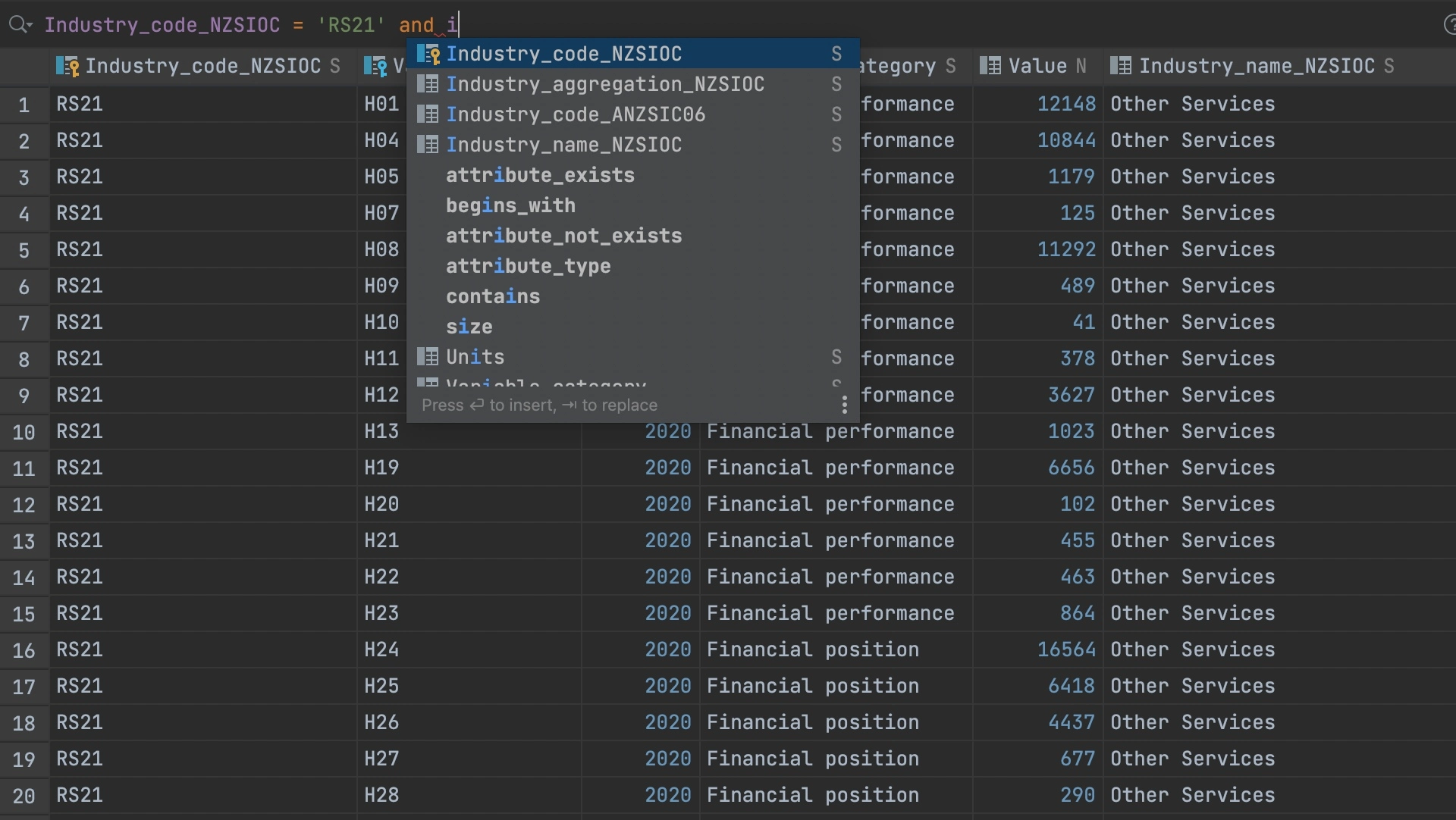 DynamoDB plugin query dsl