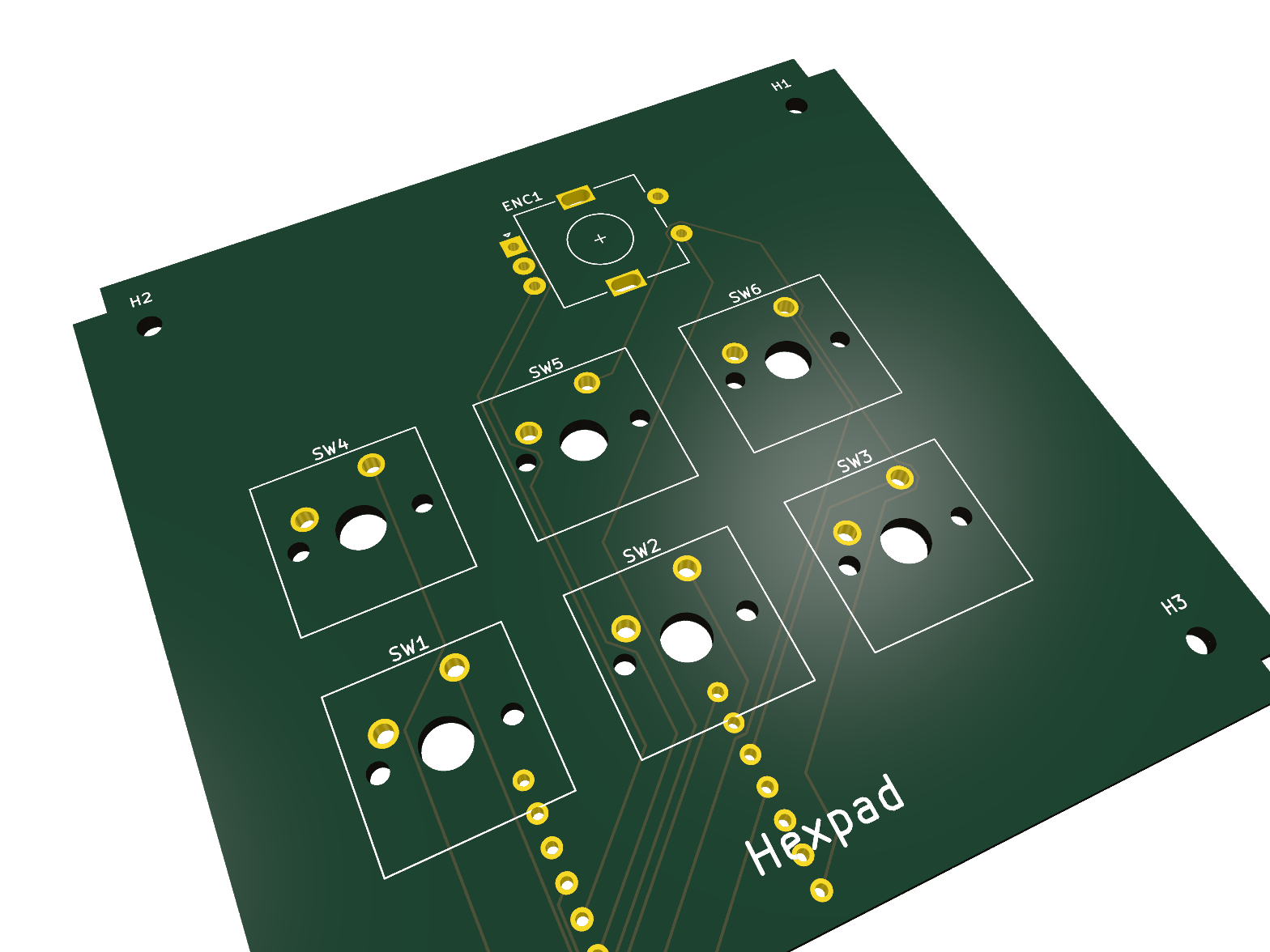 Hexpad macropad, from the project README