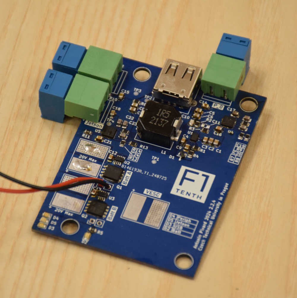 F1Tenth powerboard, from the project README