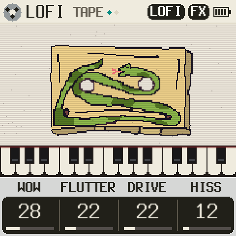 The LOFI page: the cassette