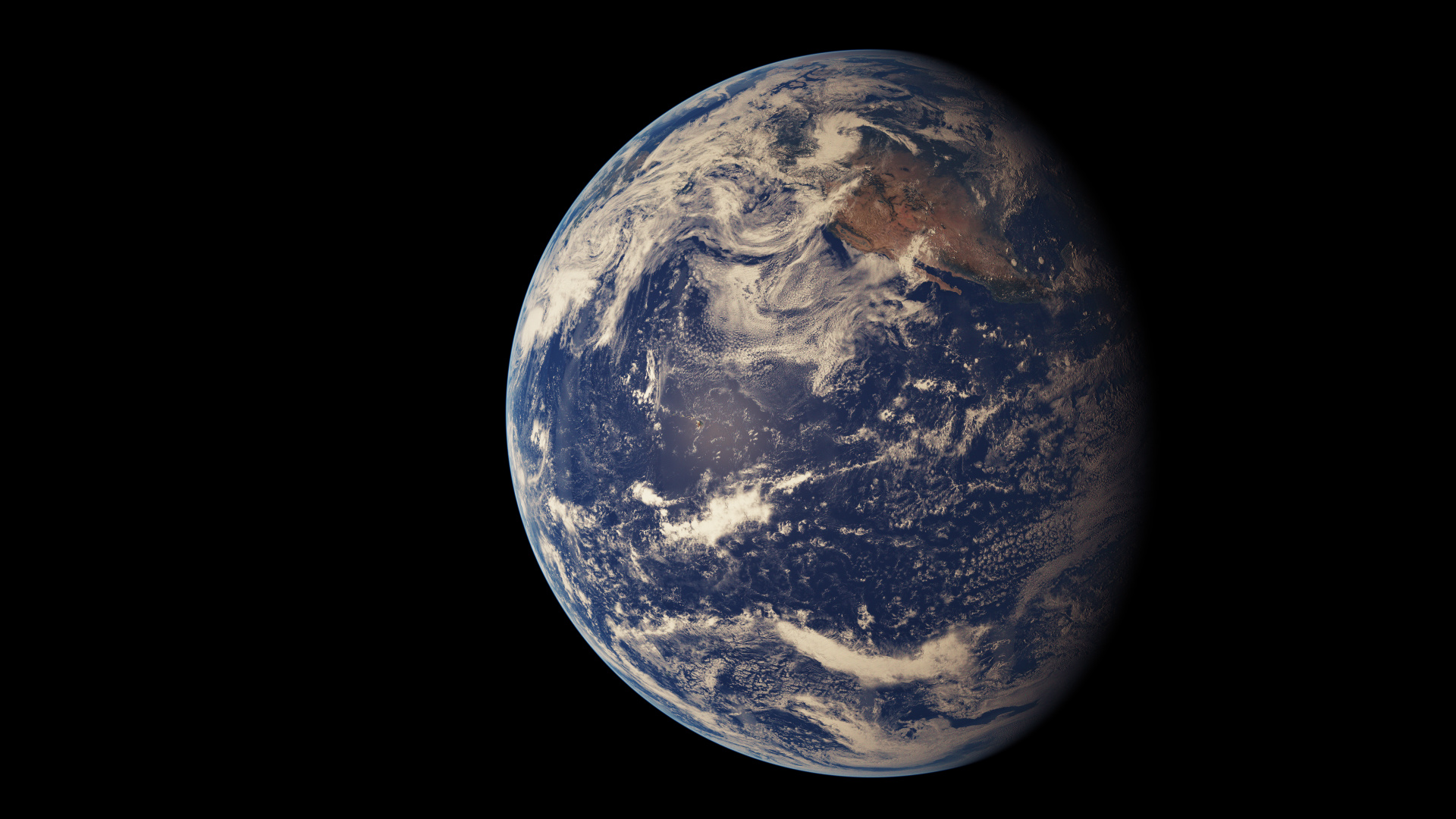 Earth render 1