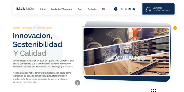 Sitio web de bajabox