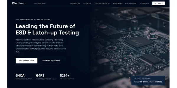 Sitio web de Itest