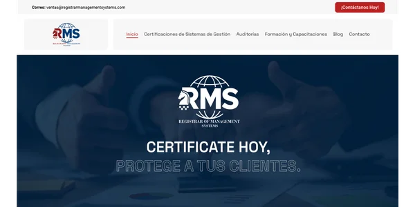 Sitio web de rms