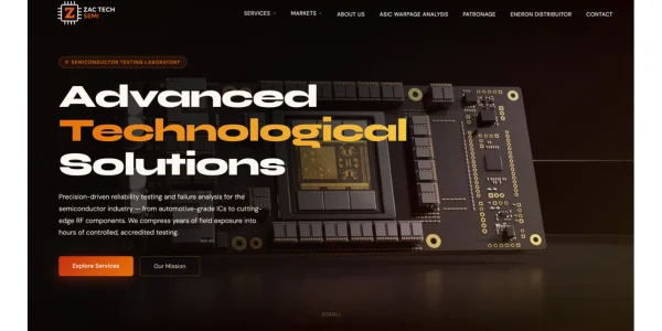 Sitio web de zac tech