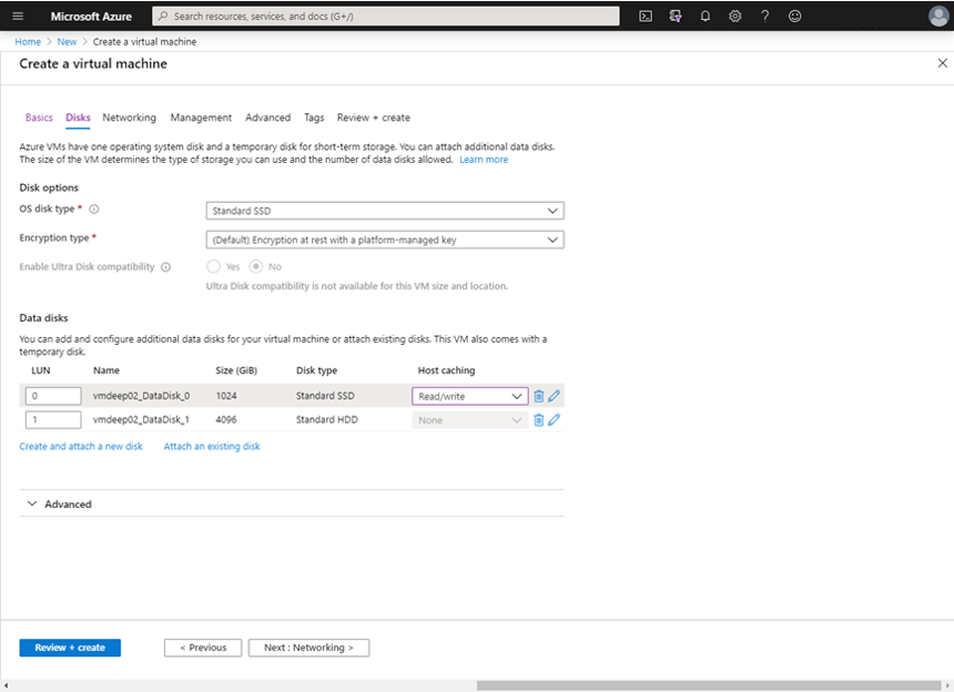 Create Microsoft Azure VM