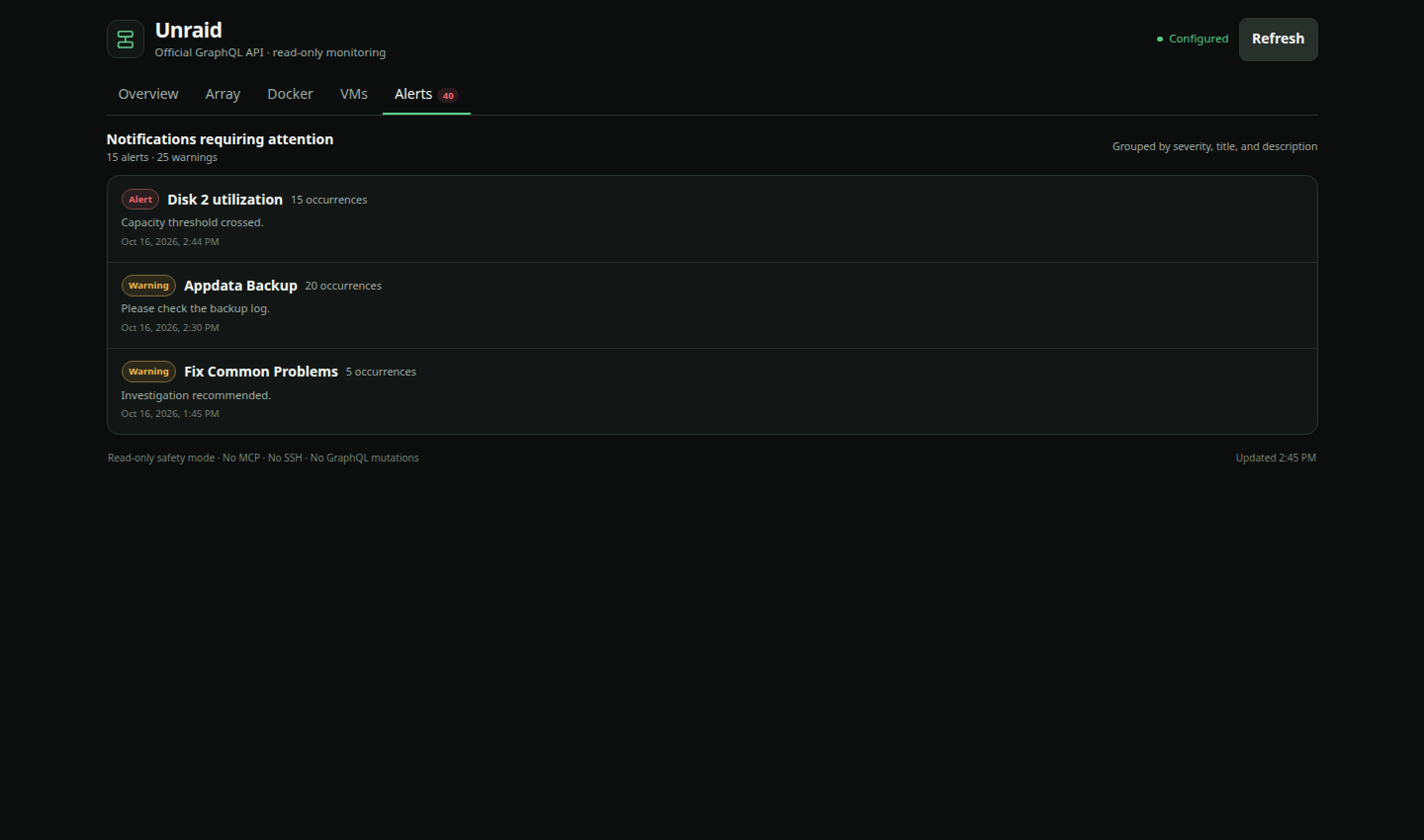 unraid screenshot 5