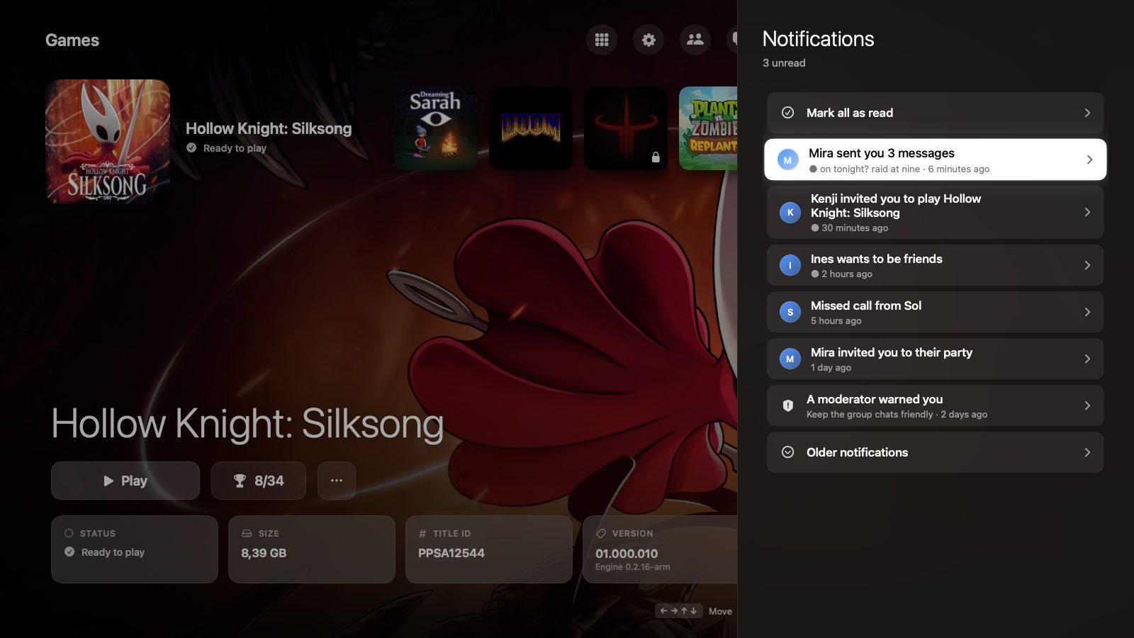 Notifications