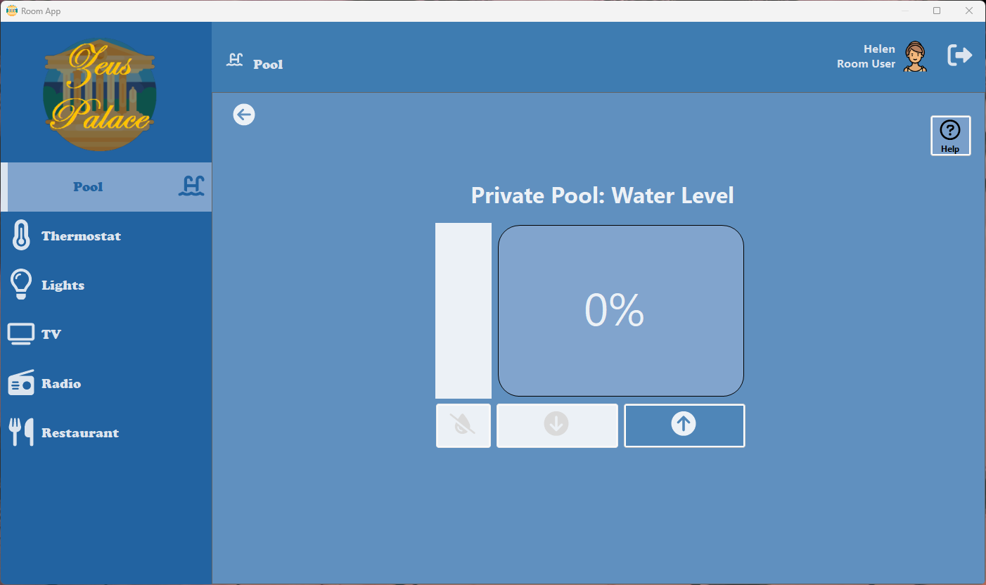 Pool management water levels