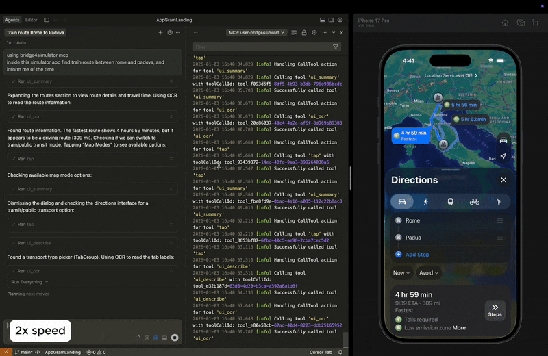 Bridge for Simulator Showcase