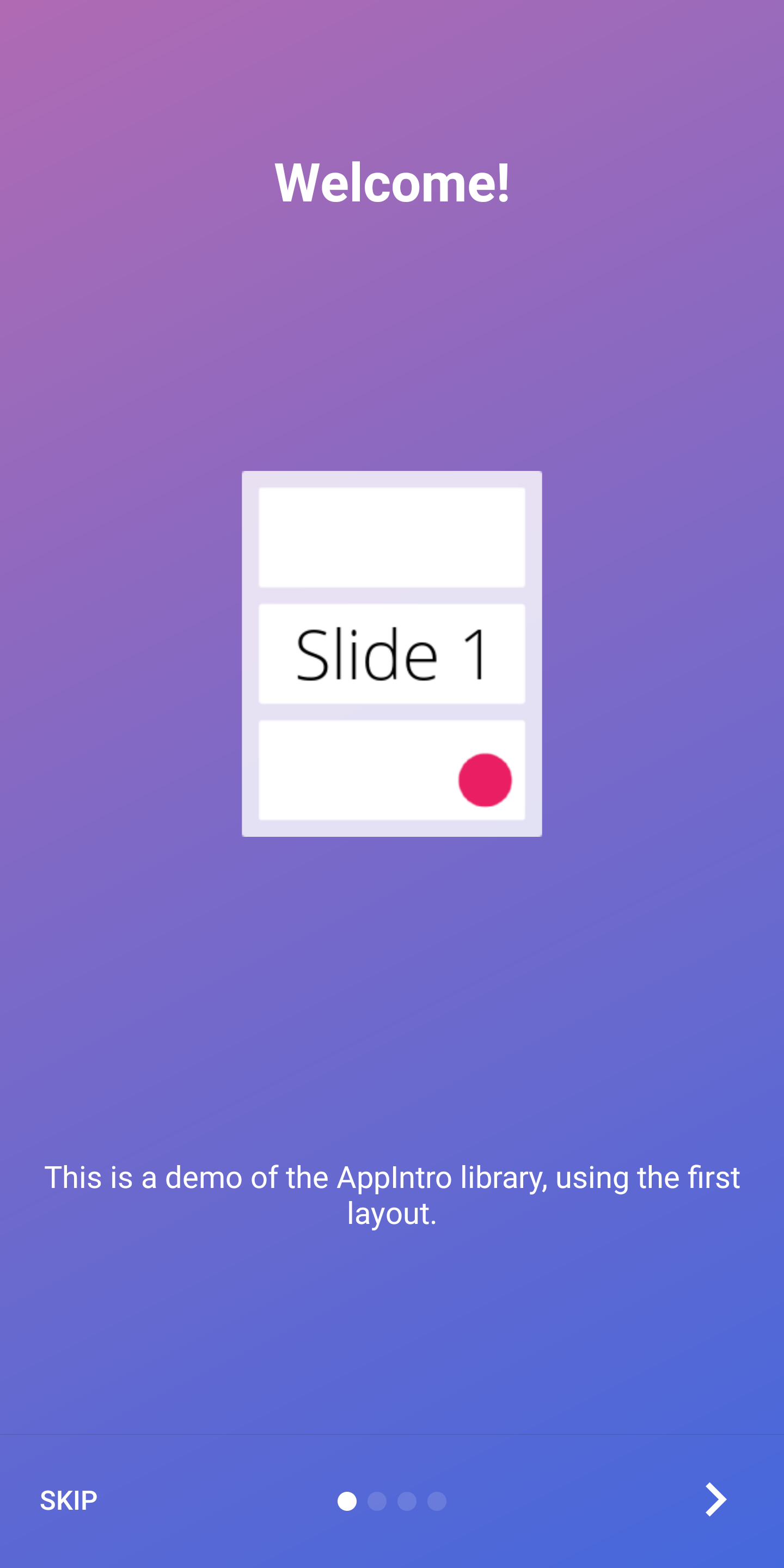 the android arsenal activities appintro