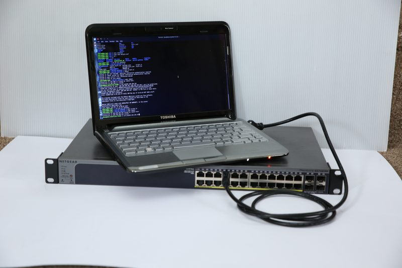 Plant-floor network rack