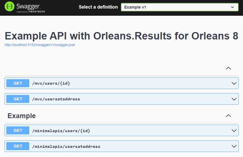 Orleans Results Example